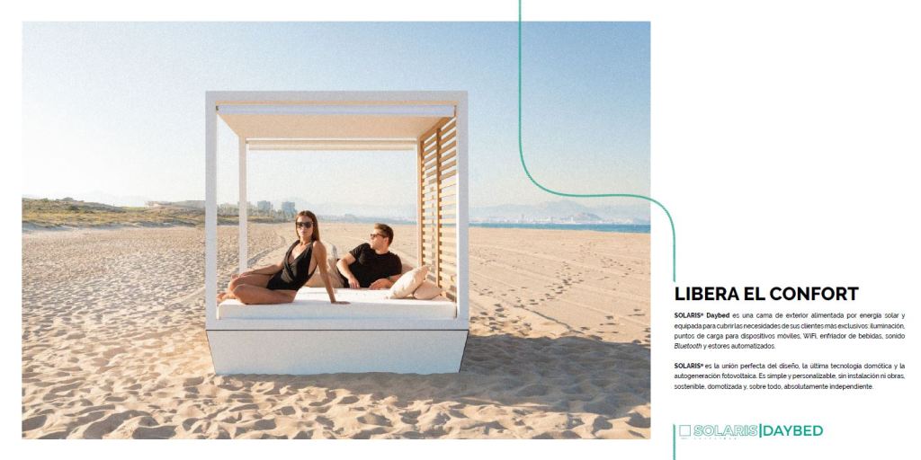 Cama fotovoltaica balinesa. Diseño fotovoltaico.